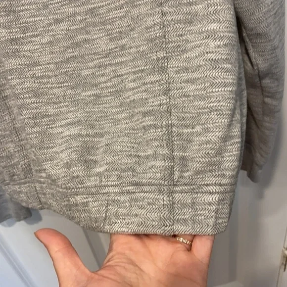 Prana Herringbone Print Full Zip Hoodie EUC - Picture 11 of 16